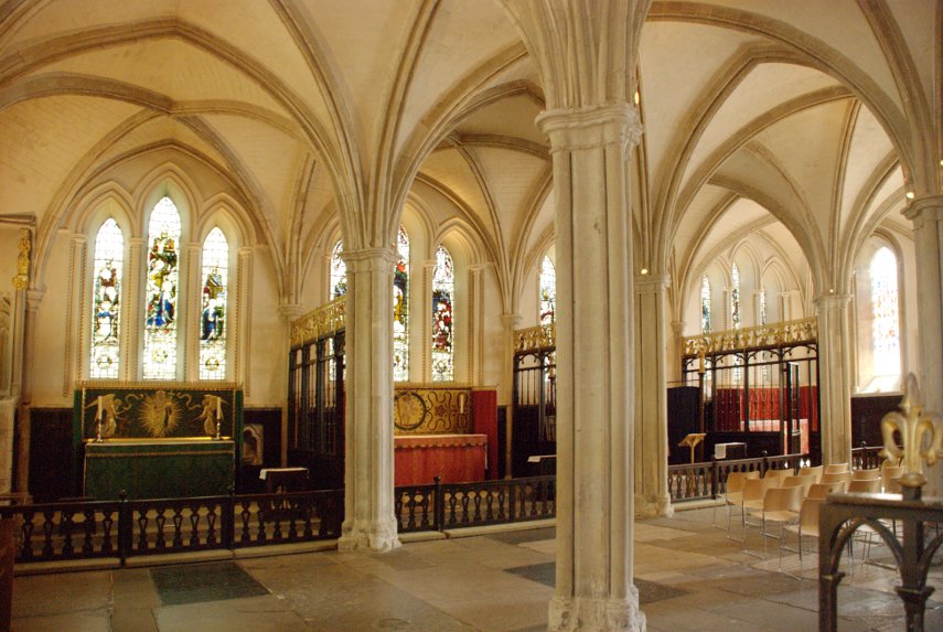 The Retro Quire, Southwark Cathedral, Southwark, London, England, Great Britain