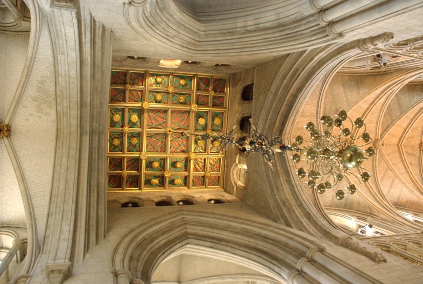 The Tower Crossing, Southwark Cathedral, Southwark, London, England, Great Britain