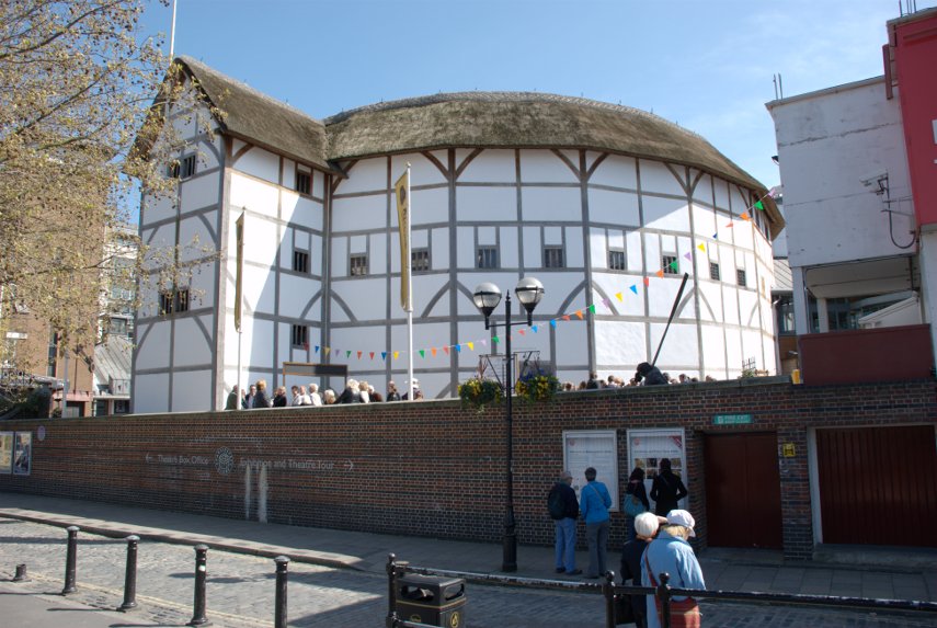 Shakespeare's Globe Theatre, Southwark, London, England, Great Britain