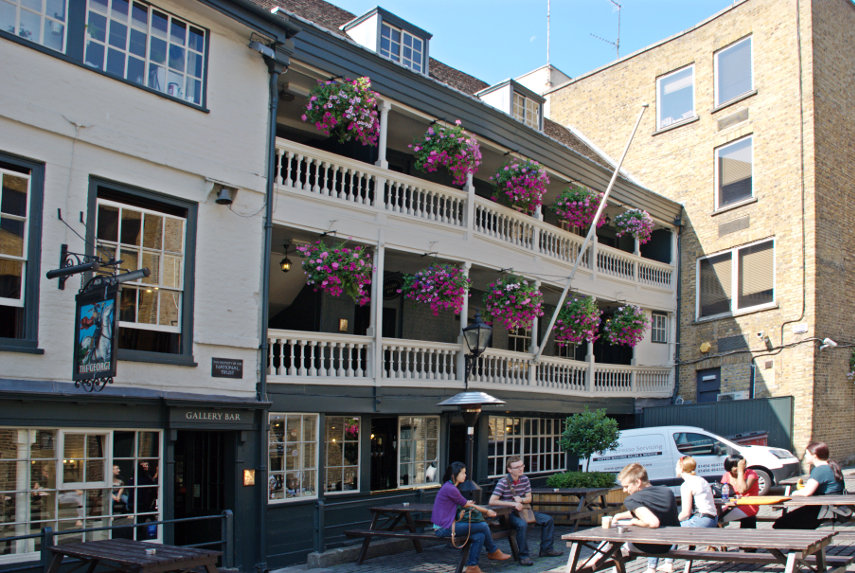 The George, Southwark, London, England, Great Britain