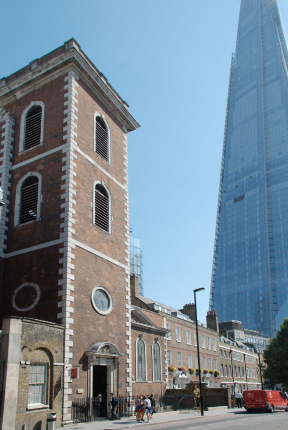 The Old Operating Theatre and the Shard, Southwark, London, England, Great Britain