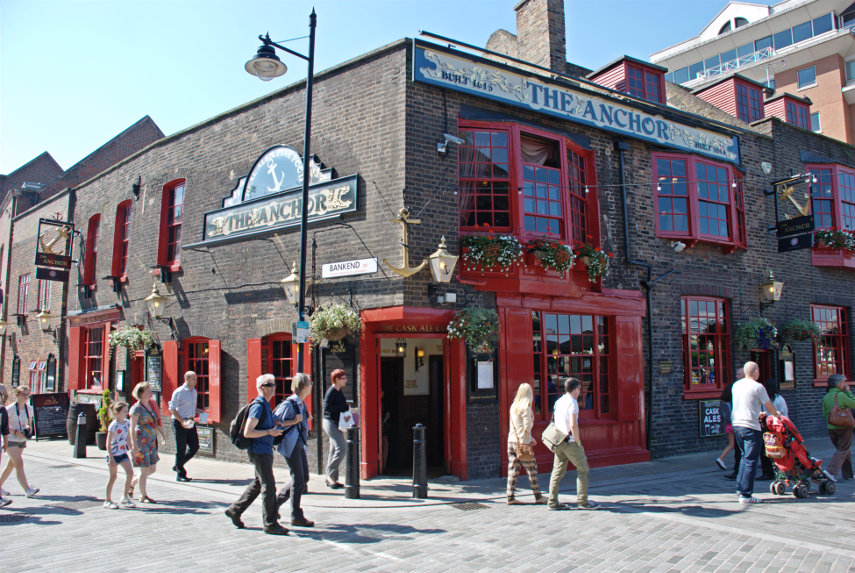 The Anchor Inn, Southwark, London, England, Great Britain