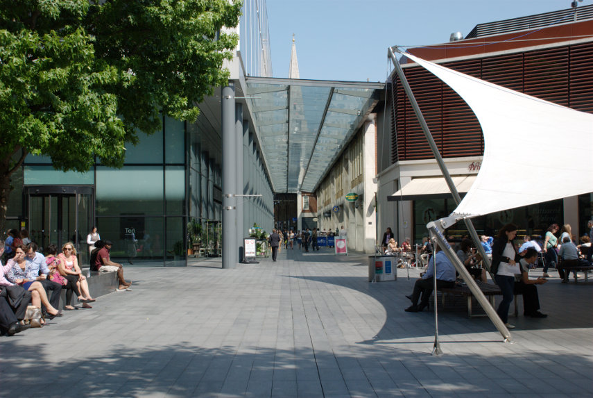 Bishops Square, Spitalfields, London, England, Great Britain