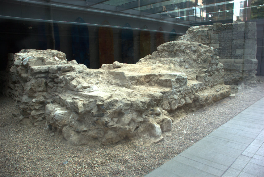 Remains of the Charnel House, Spitalfields, London, England, Great Britain