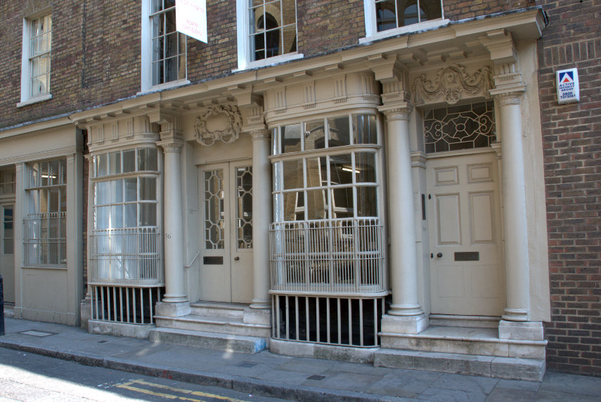 17th Century Shops, Spitalfields, London, England, Great Britain