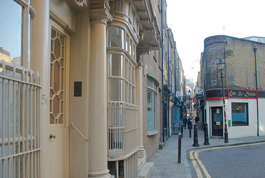 Old Shops & Artillery Passage, Spitalfields, London, England, Great Britain