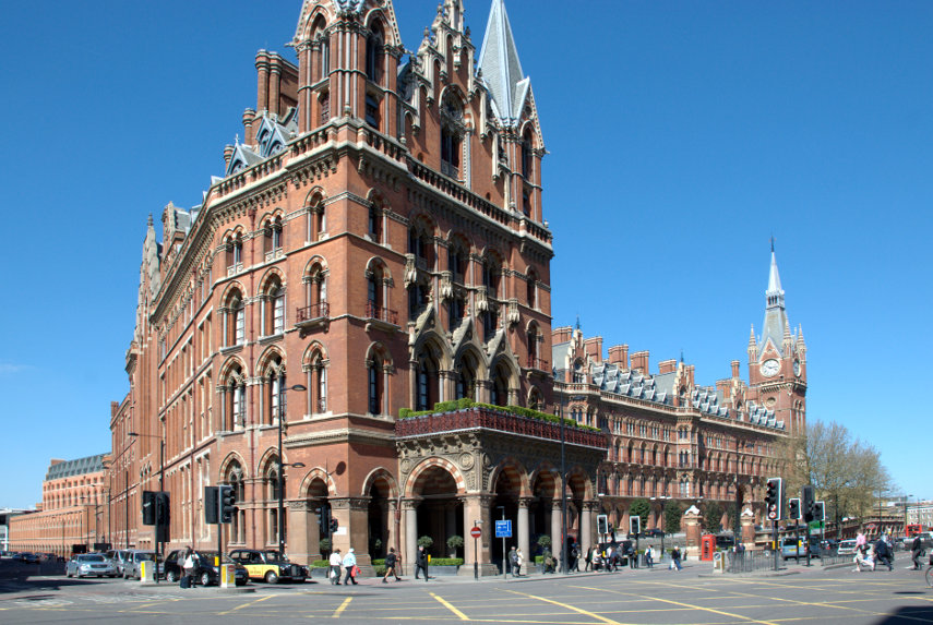 St. Pancras Station, London, England, Great Britain