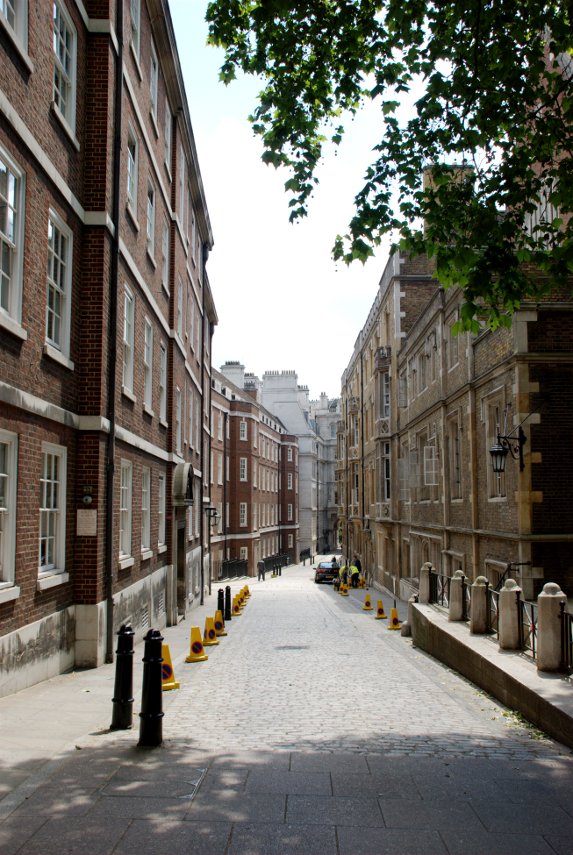 Middle Temple Lane, Temple, London, England, Great Britain