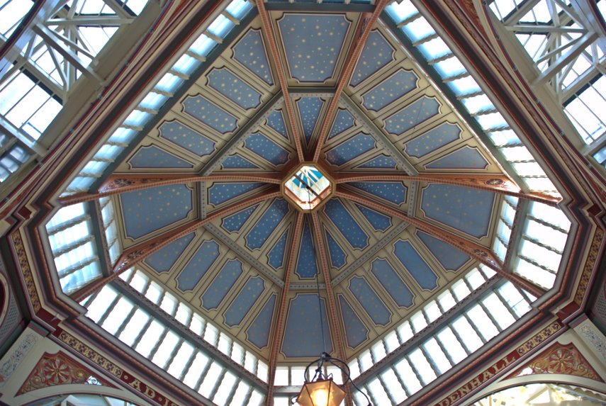Roof detail, Leadenhall Market, London