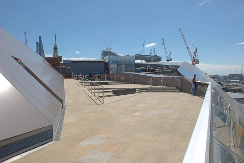 More of the Roof Terrace, One New Change, London, England, Great Britain