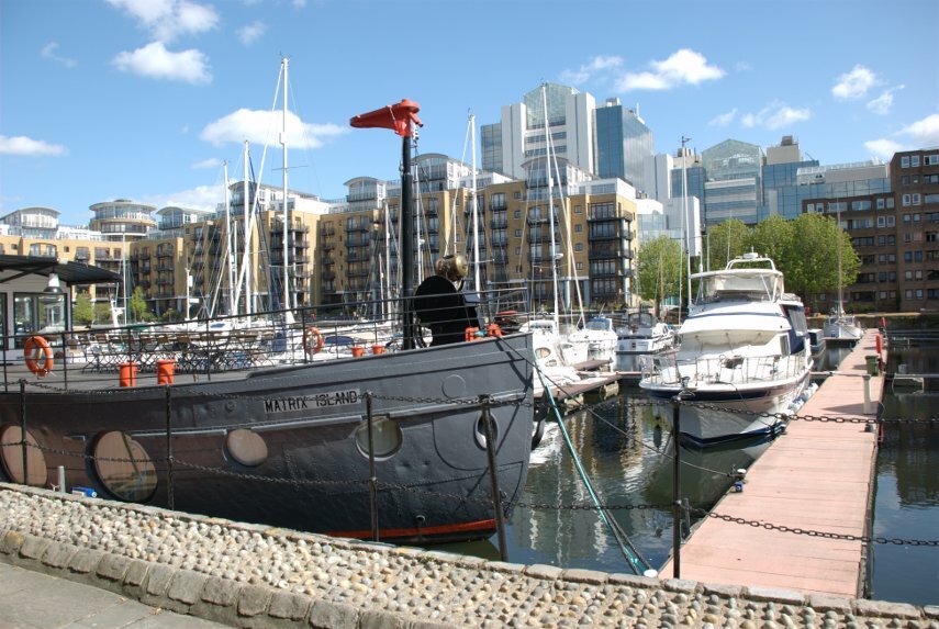 St. Catherine's Dock, Tower Hill, London, England, Great Britain