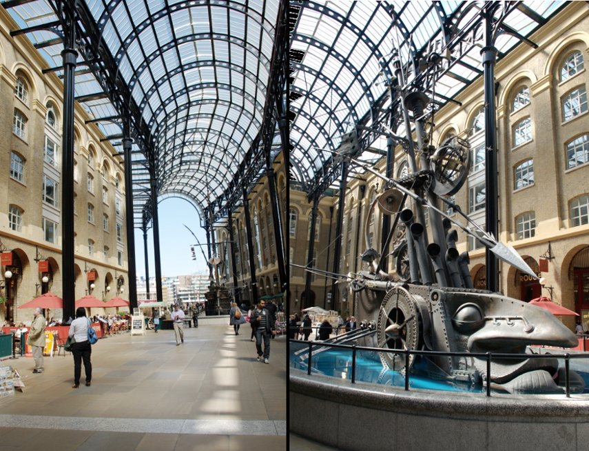Hay's Galleria, Southwark, London, England, Great Britain