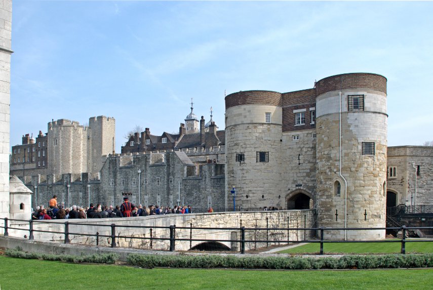 The Byward Tower, Tower of London, London, England, Great Britain