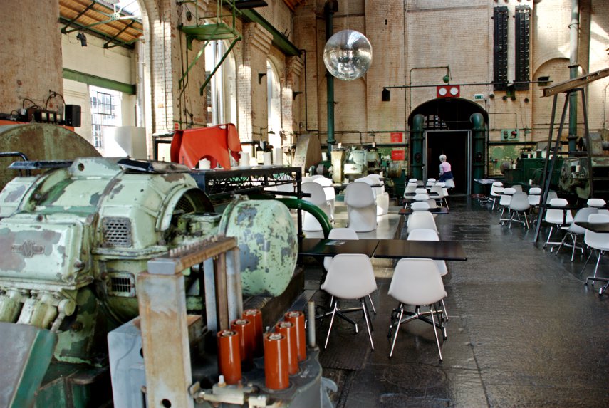 The Old Hydraulic Power Station Interior, Wapping, London
