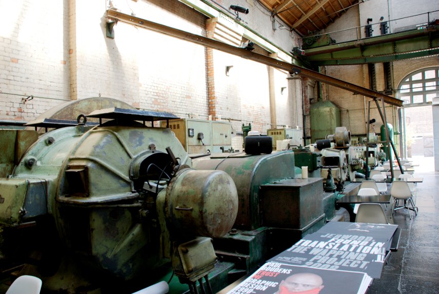 The Old Hydraulic Power Station Interior, Wapping, London