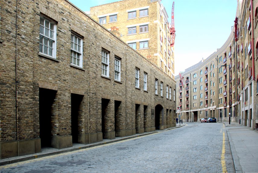 Old Warehouses, Wapping, London, England, Great Britain