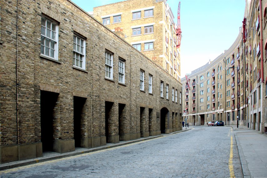 Old Warehouses, Wapping, London, England, Great Britain