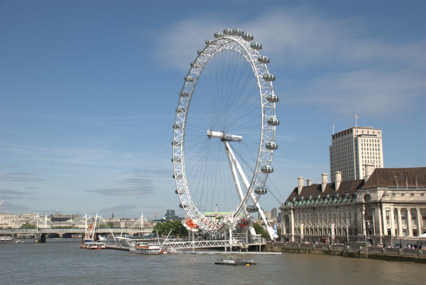 London Eye, Westminster, London, England, Great Britain