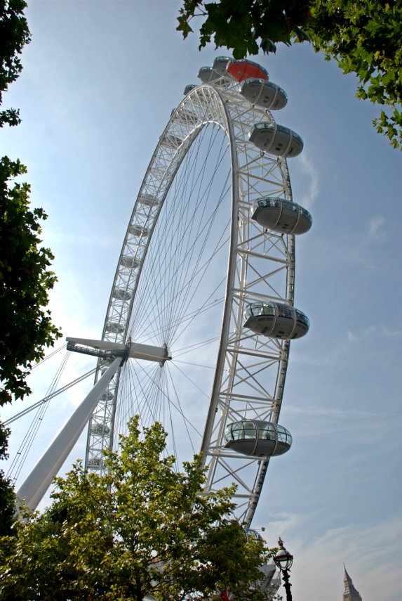 London Eye, Westminster, London, England, Great Britain