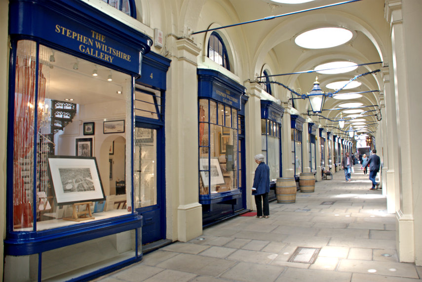 The Royal Opera Arcade, Pall Mall, London, England, Great Britain