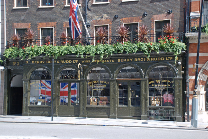 17th Century Shops, St. James Street, London, England, Great Britain