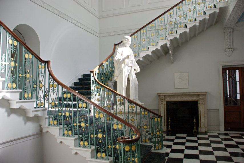 The Main Stairs, Royal Institution, Piccadilly, London, England, Great Britain