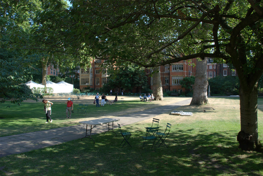 The College Garden, Westminster Abbey, London, England, Great Britain