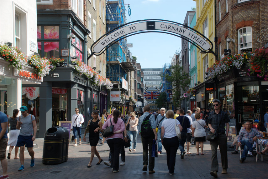 Carnaby Street, London, England, Great Britain