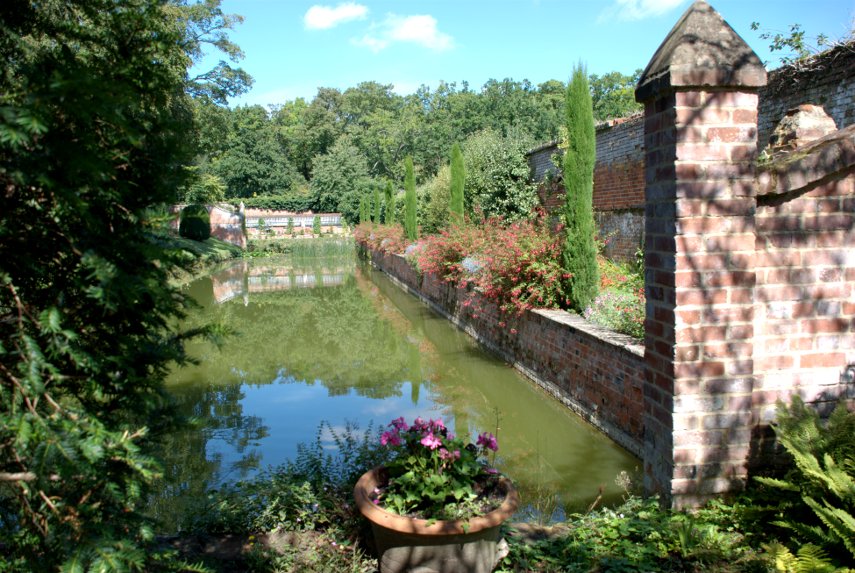 The Walled Garden, Kentwell Hall, Long Melford, Suffolk