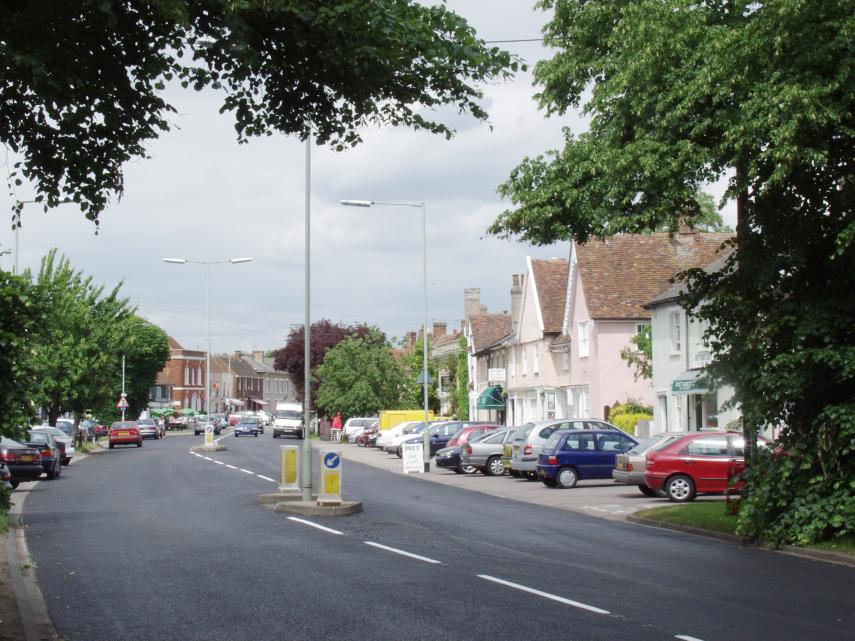 Village of Long Melford, Suffolk, England