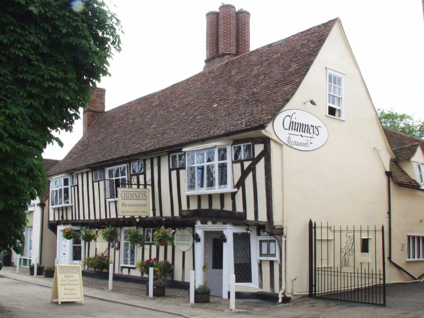 The Chimneys Restaurant, Long Melford, Suffolk, England