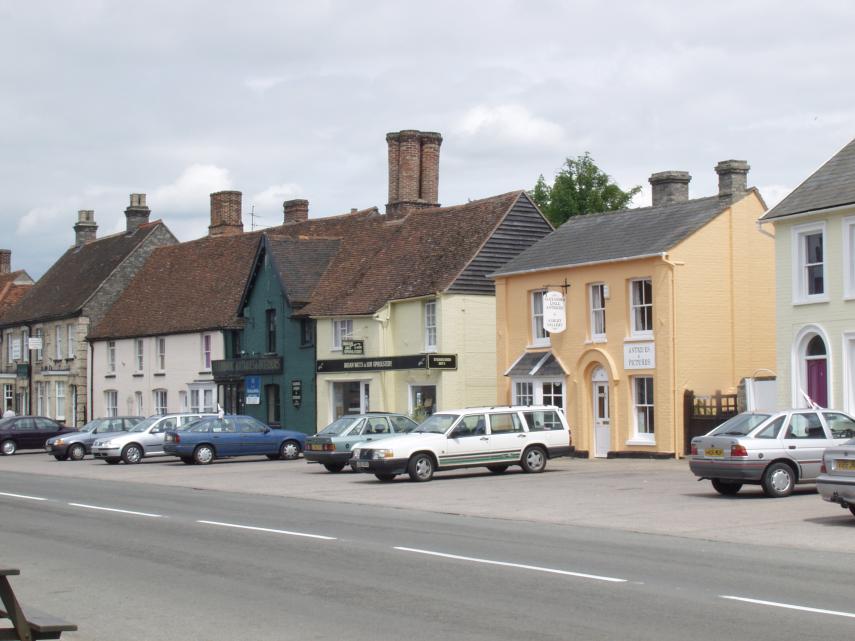 Hall Street, Long Melford, Suffolk, England, Great Britain