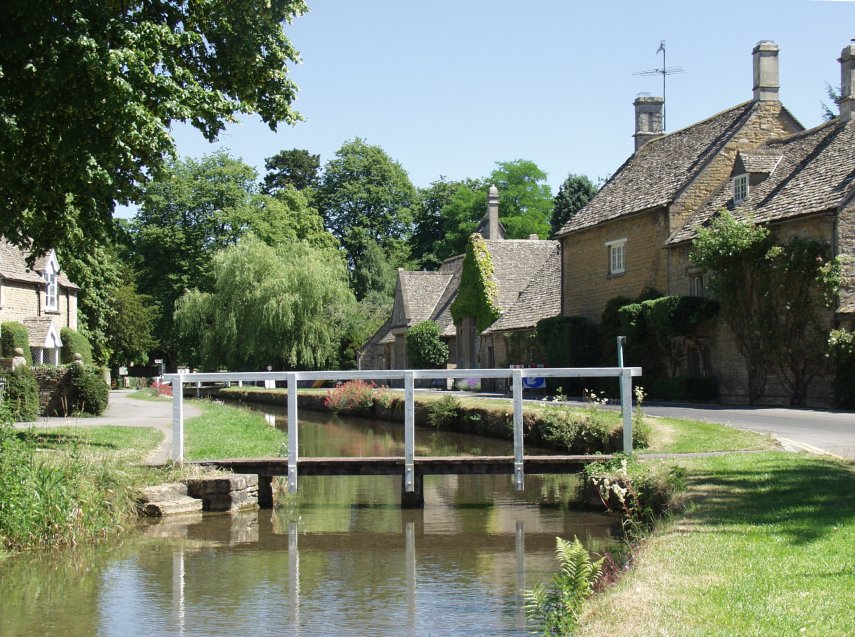 Lower Slaughter, Gloucestershire, England, Great Britain