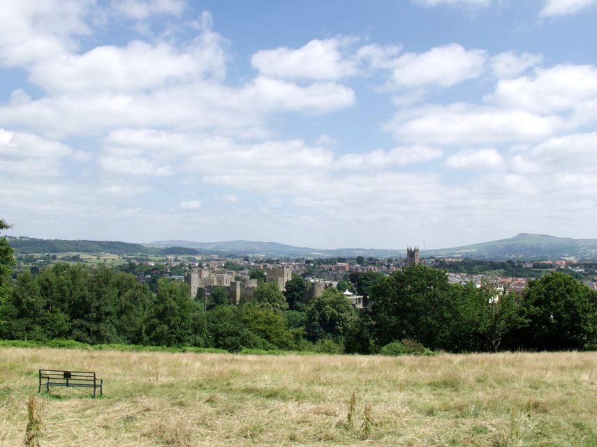 Town of Ludlow, Shropshire, England