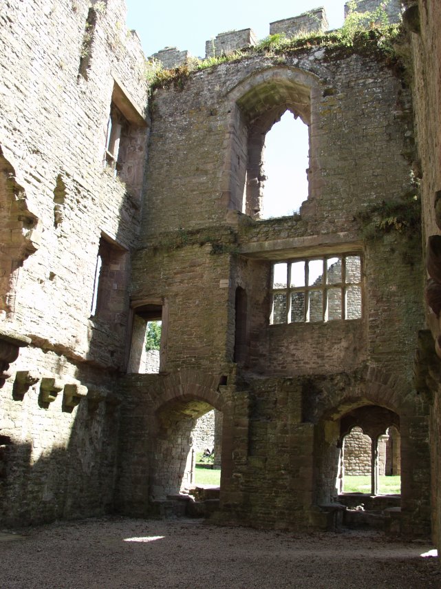 Interior of the North Range, Ludlow Castle, Shropshire, England, Great Britain