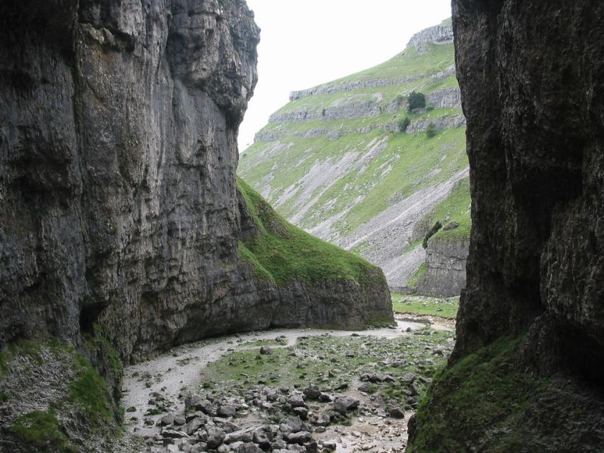 Gordale Scar, Malham, Yorkshire, England, Great Britain