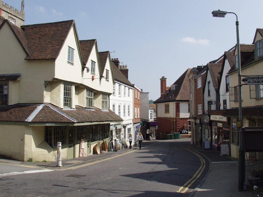 Kingsbury Street, Marlborough, Wiltshire, England, Great Britain
