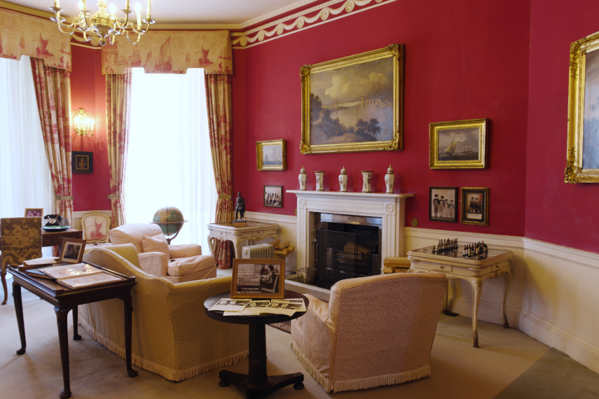 The Octagon, Plas Newydd, Menai Bridge, Bangor, Caernarfonshire, Wales, Great Britain