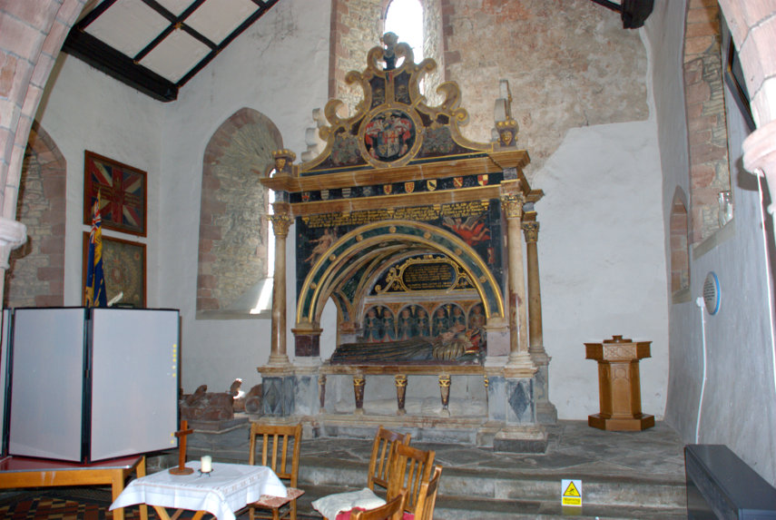 The Herbert Tomb, St. Nicholas Church, Montgomery, Mongomeryshire