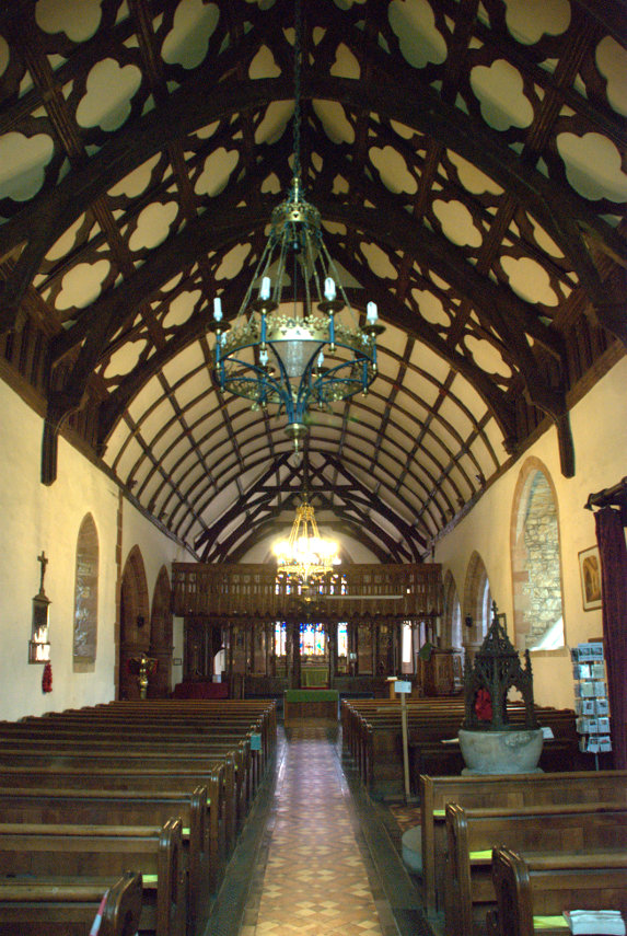 The Nave, St. Nicholas Church, Montgomery, Mongomeryshire