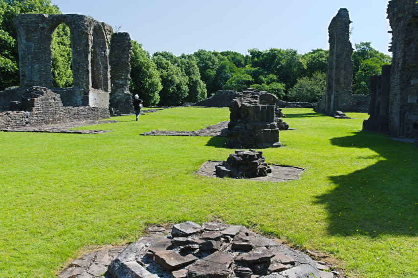 The Nave, Neath Abbey, Neath, Glamorgan
