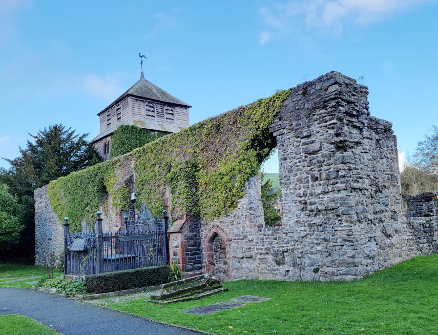13th Century St. Mary's Church, Newtown, Mongomeryshire