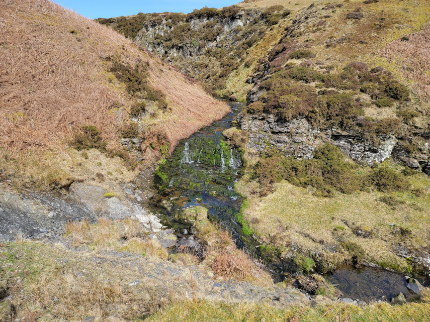 The waterfall, the Ring, Radnorshire