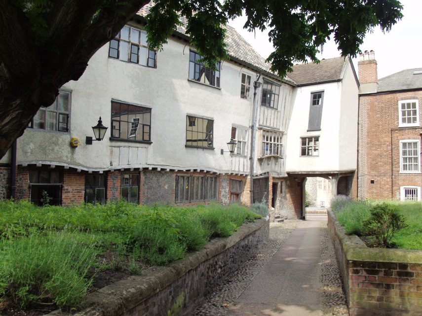 Tombland Alley, Norwich, Norfolk, England, Great Britain