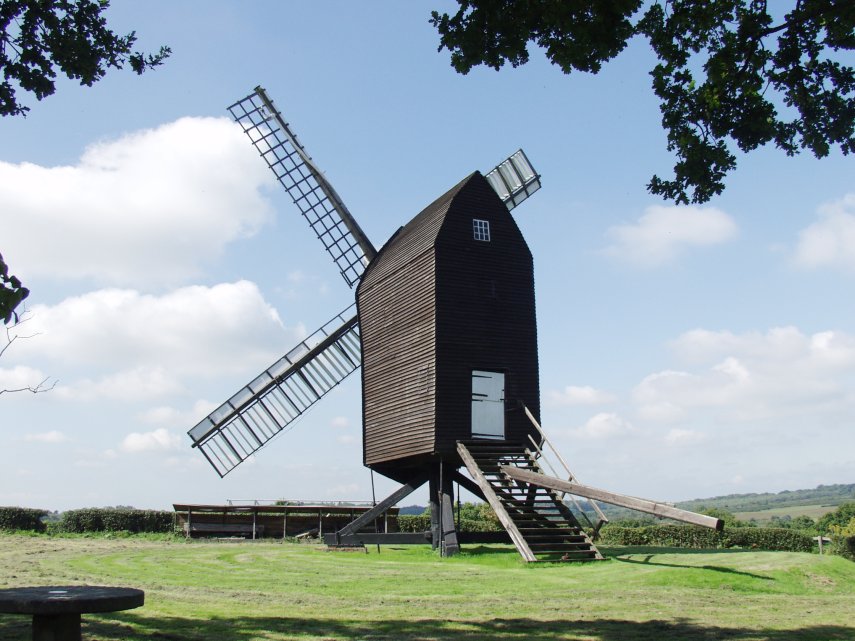 Mills - Picture of Nutley Windmill, Ashdown Forest