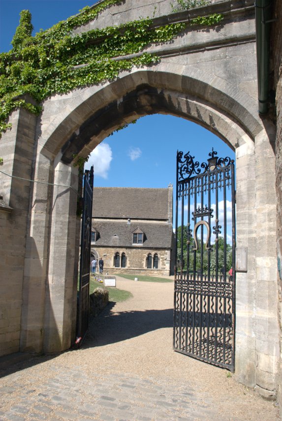 View of a gateway, Oakham, Rutland.