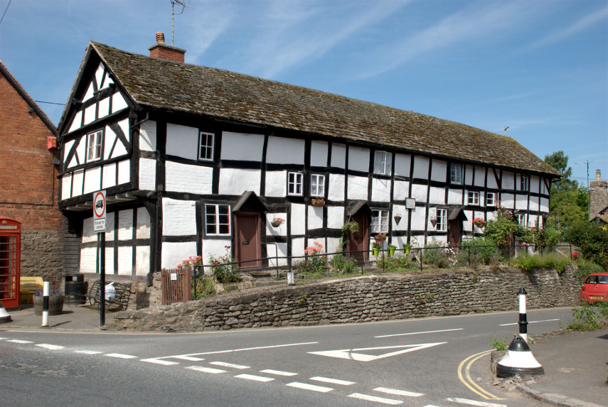 The Duppa Almshouses, Pembridge, Herefordshire, England, Great Britain