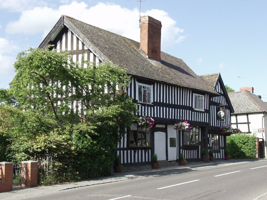 View of the King's House, Pembridge, Herefordshire, England