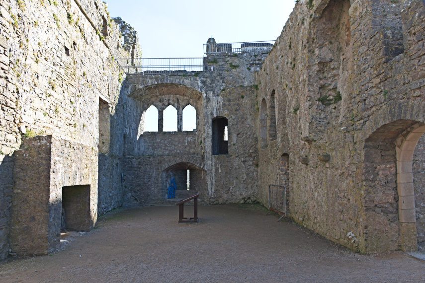 A Hall, Pembroke Castle, Pembroke, Pembrokeshire, Wales