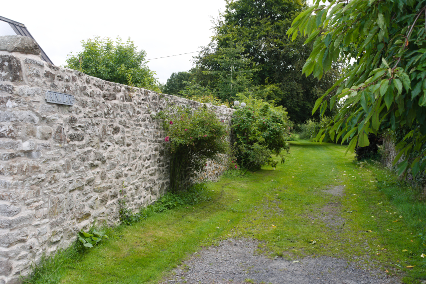 View of Brink Lane, Presteigne, Radnorshire, Wales